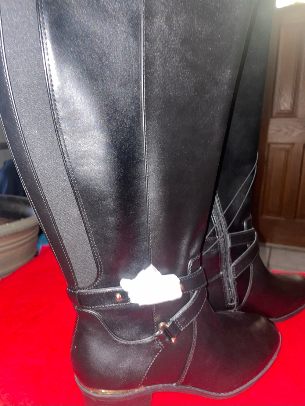 Liz Claiborne Black Over-the-Knee Riding Boots